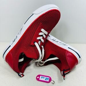Tommy Hilfiger Gessie Stretch Knit Sneaker (Women's) - Red - Sz 6 M